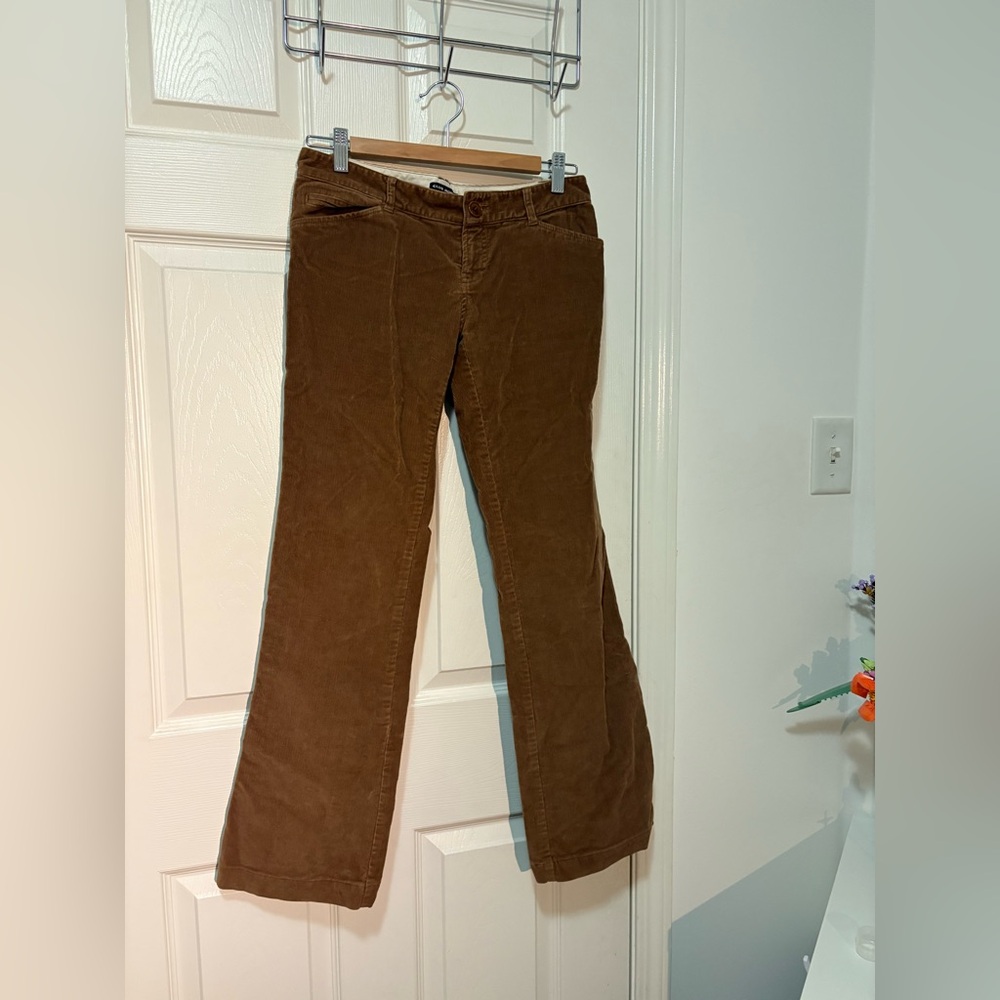 Club Monaco Brown Corduroy Flare Leg Jeans